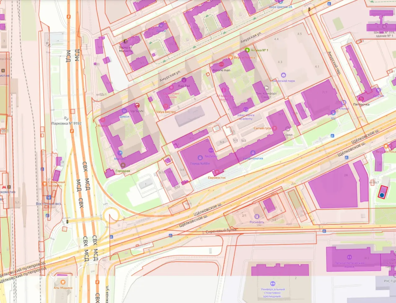 Москва, Щелковское ш., вл. 3,  ЗУ 3/7, ЗУ 3/4: Фото 2